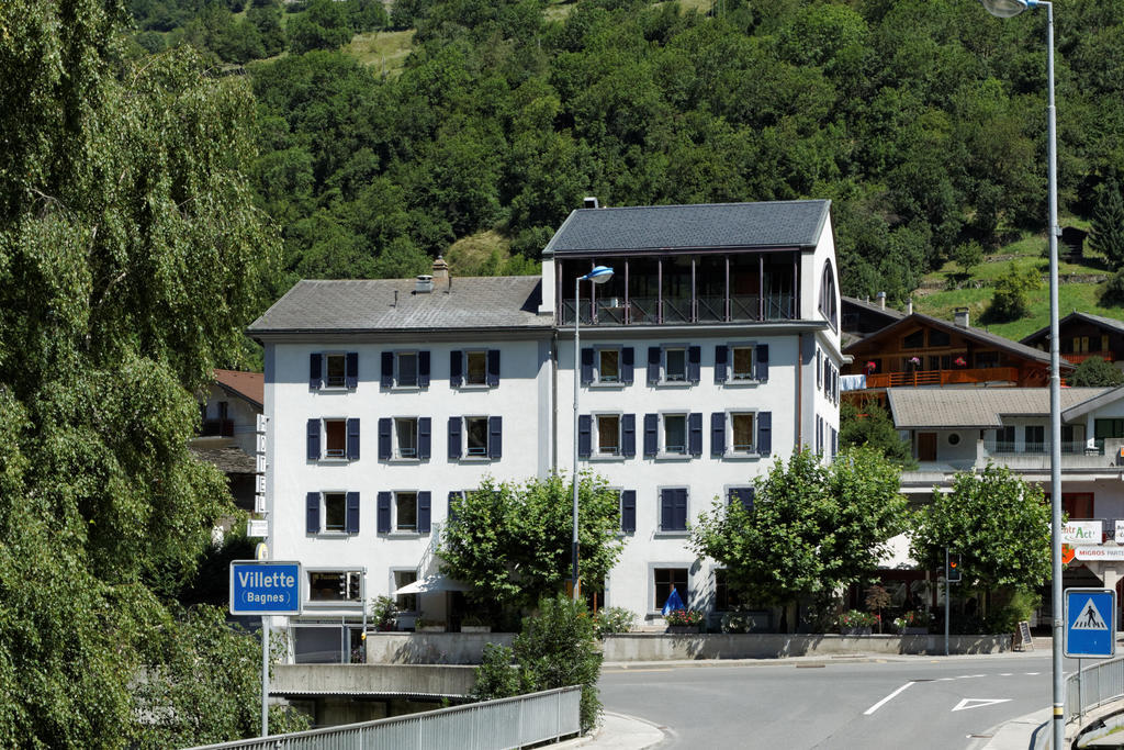 Hotel Restaurant Le Gietroz Le Chable Exterior photo